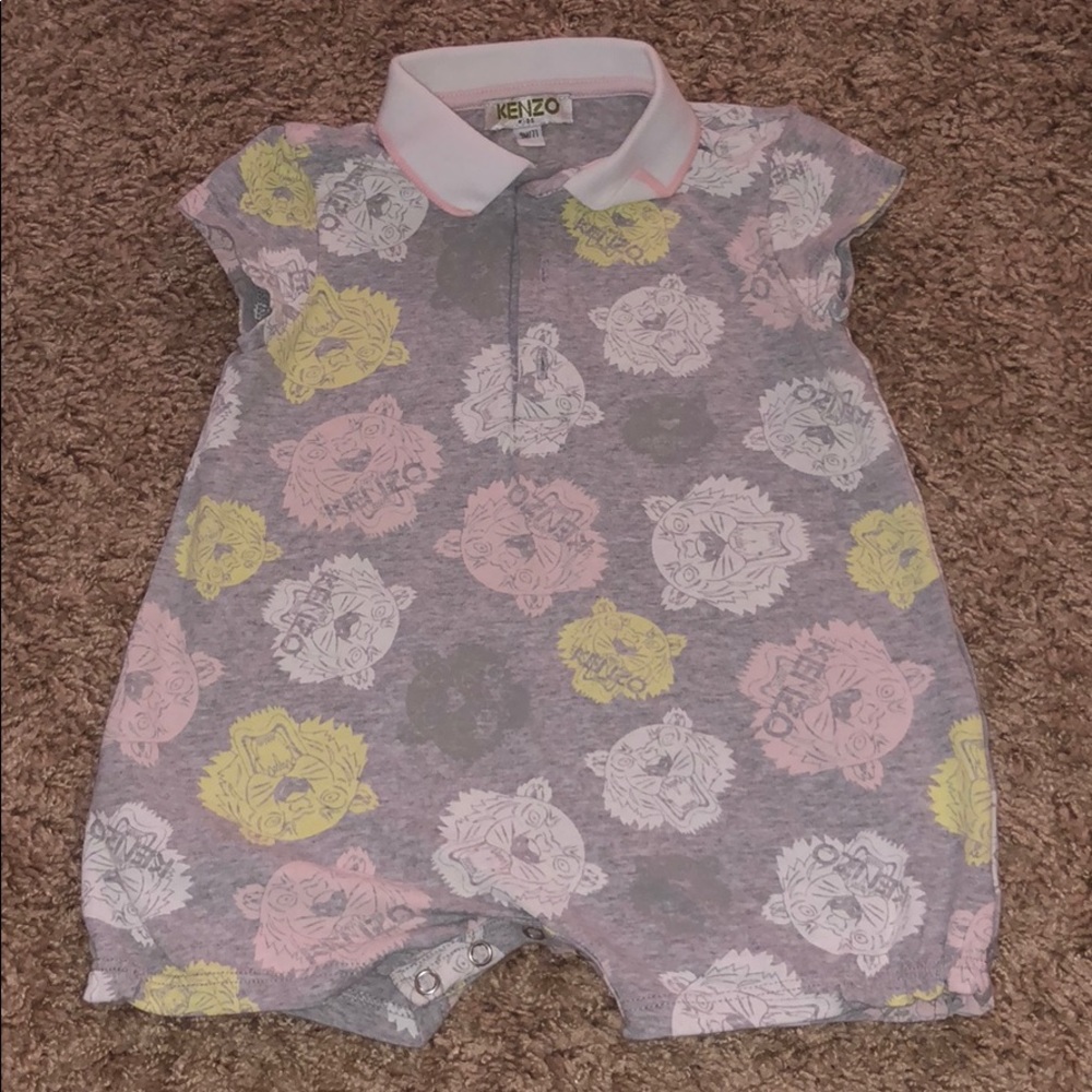 100% Authentic Baby Kenzo Romper Sz 9 mos